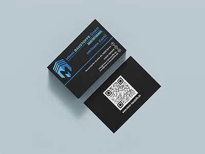 Visitenkarten für Menn Baustoffe GmbH